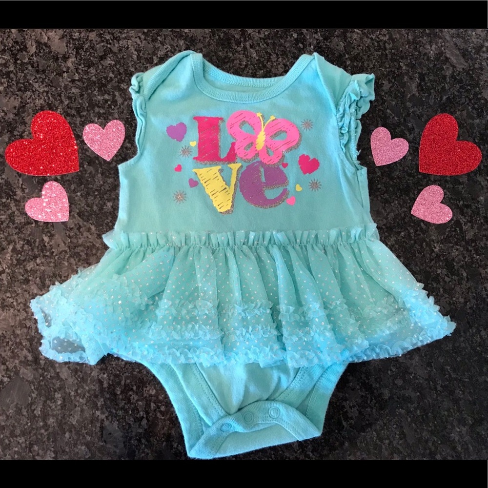 Valentine’s Day Onesie Dress